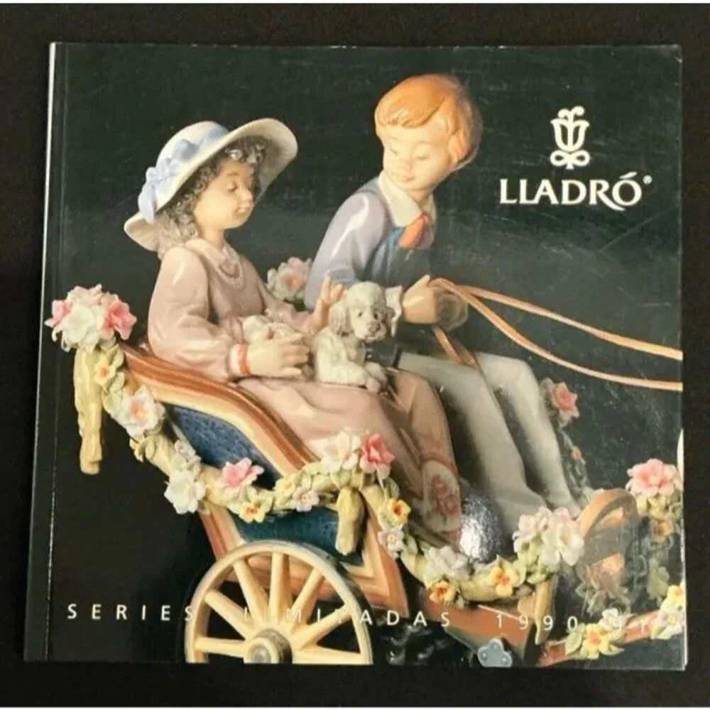 Vintage Lladro  Collectors Series Limitadas & Catalog Book Collection 5pc Lot VG